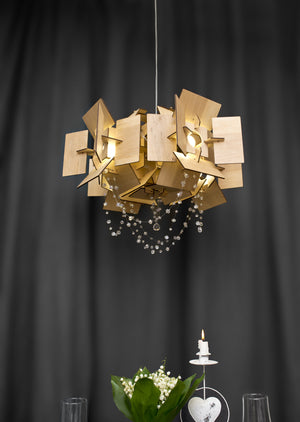 Modern Chandelier "Galaxy 4xE14-Crystal"