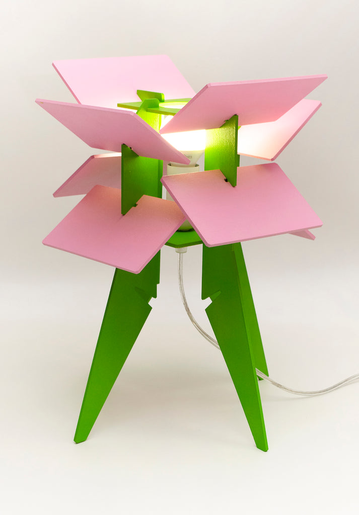 Table lamp Pink & Green